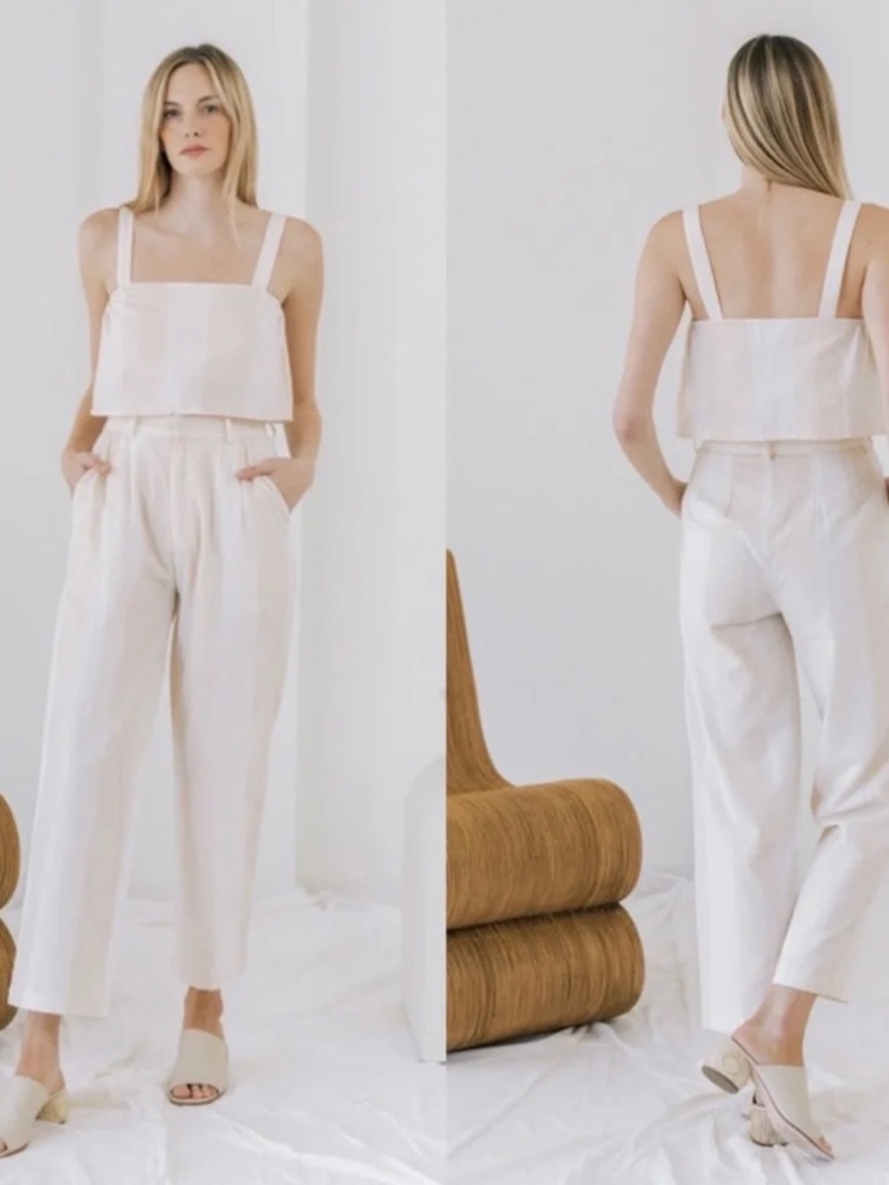 Laude the Label Icon Trousers in tulum stripe